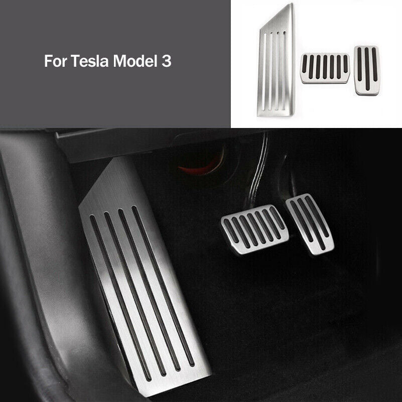 Metal alloy fuel-powered brake pedal cover suitable for Model 3 - n