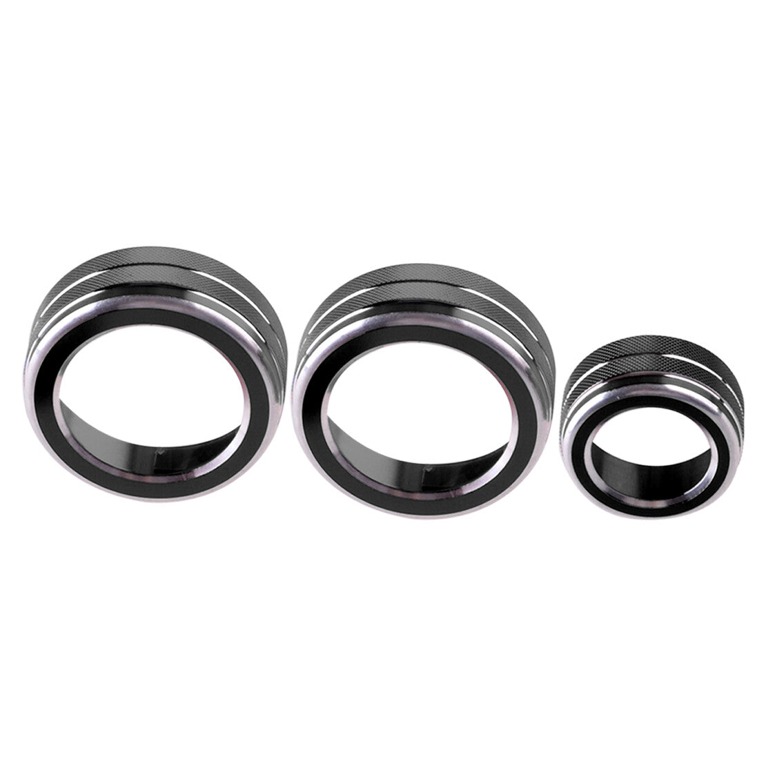 Red Aluminum AC Climate Control Knob Ring Covers Fit for Honda CR-V 2017-2020