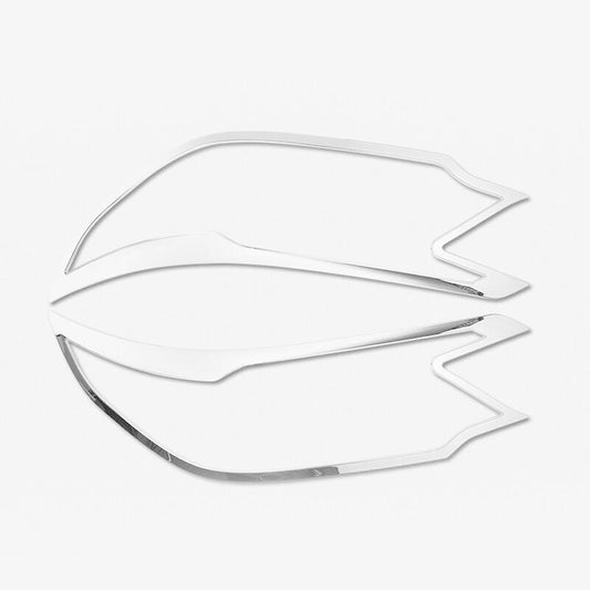 Fit for Honda CR-V CRV 2012 2013-2014 ABS Chrome Front Headlight Lamp Cover Trim