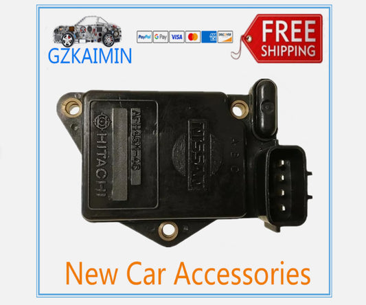 The AFH45M-46 4-pin mass air flow sensor is suitable for Nissan Sentra D21 1.6L and 2.4L engines.