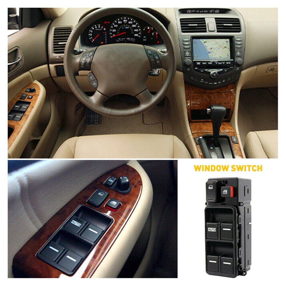 For Accord for Honda 2003-2007 Master Electric Window Power Switch Left Driver Side. n