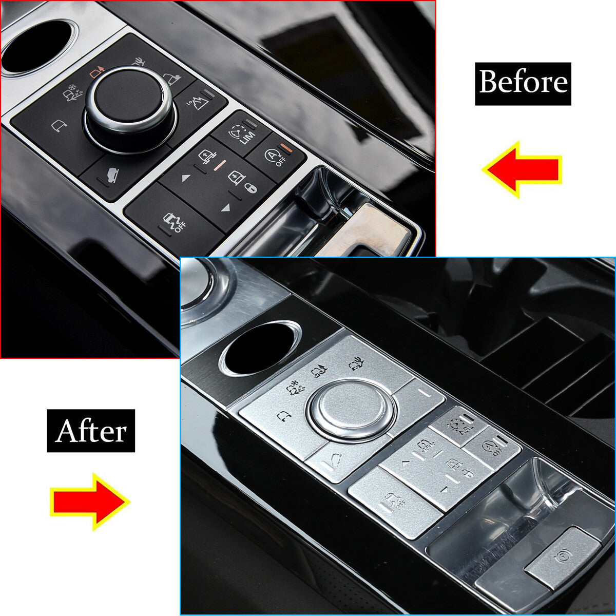 Matte Black Steering Wheel Cover Trim for Tacoma Tundra 4Runner 10-19- v