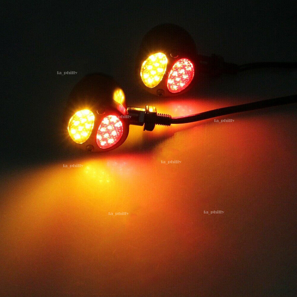 2X LED Turn Signal Indicator Brake Tail Running Light for Harley Sporster XL1200 Q