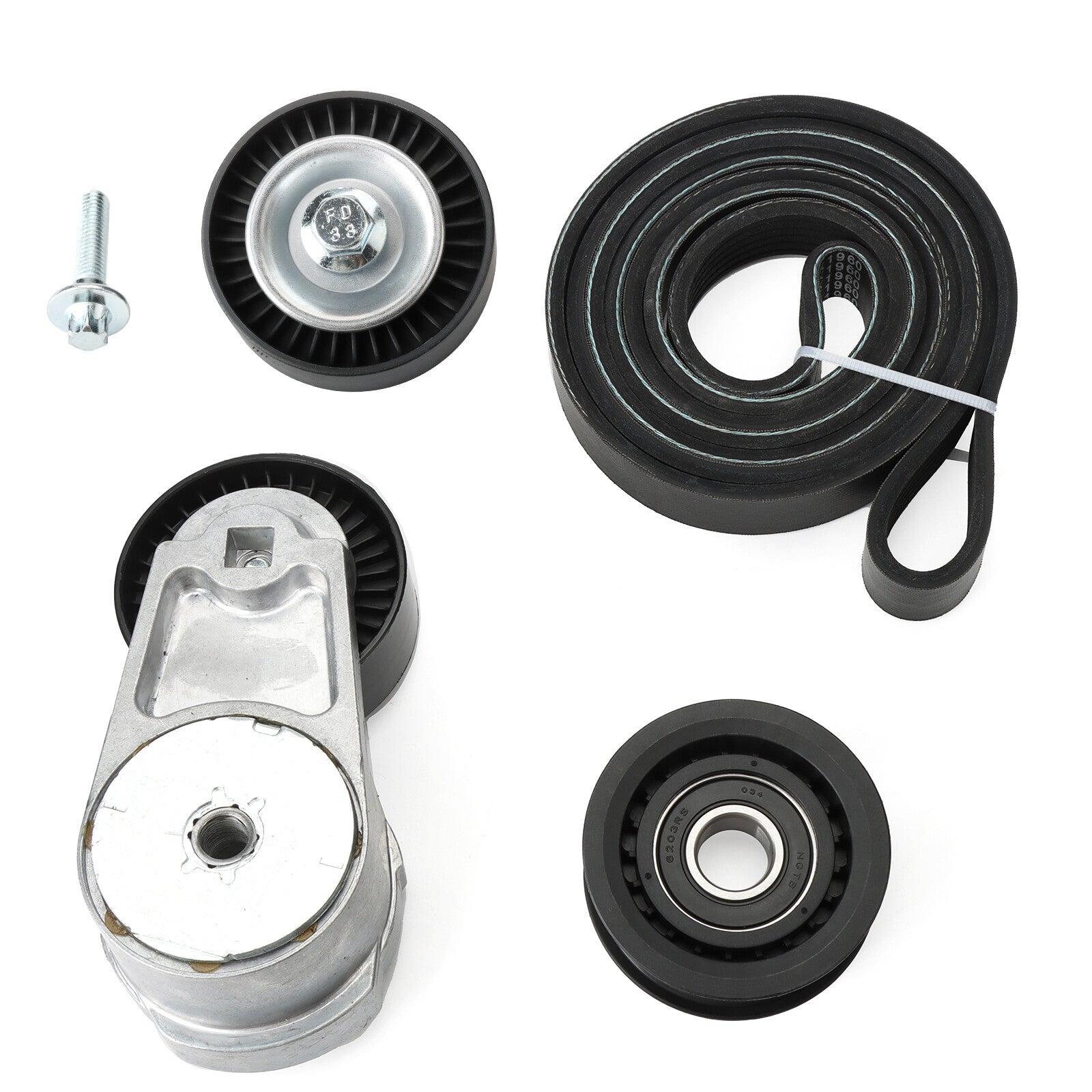 90K-39282D Drive serpentine belt tensioner idle pulley suitable for Chrysler for Dodge for Jeep - n