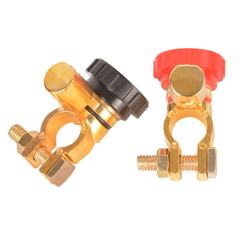 15.5-17mm Car Trucks Battery Terminal Clamp Connectors Top Post Negative Part v
