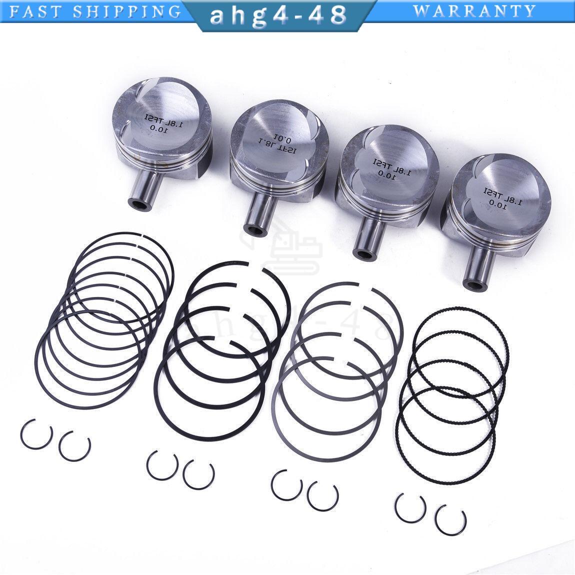EA888 1.8T engine 2-piston assembly (4 pistons with pins and piston rings) -