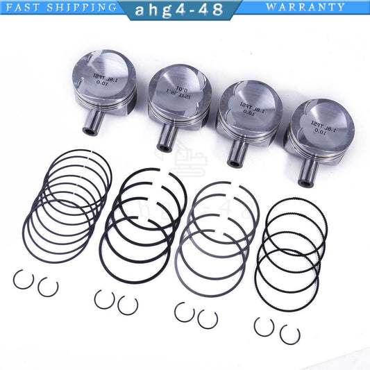 EA888 1.8T engine 2-piston assembly (4 pistons with pins and piston rings) -