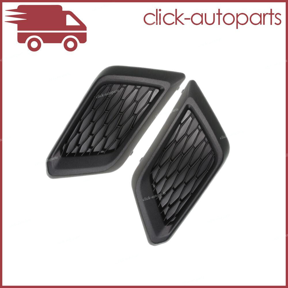 2Pcs Front Fog Light Cover Insert Grill Fits 2014-2016 Rogue Left  Right Side Q