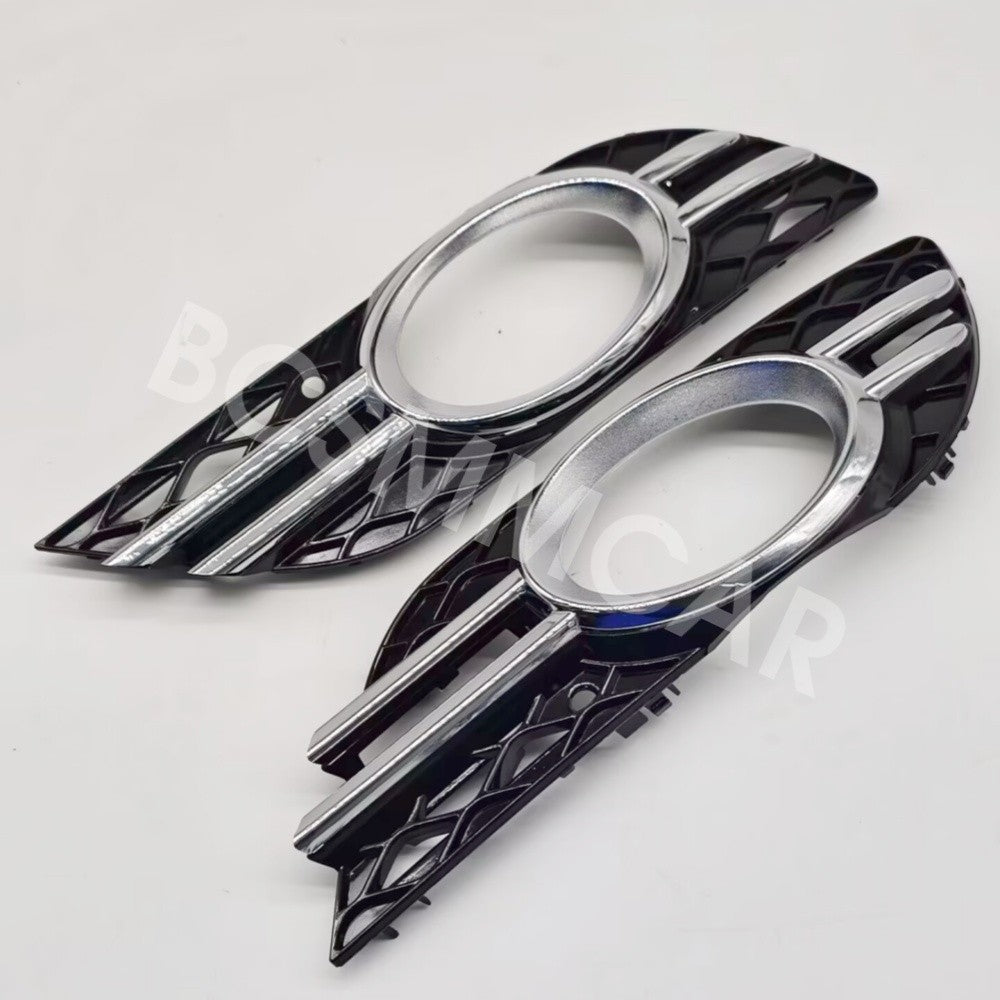 Grille Fog Lamp Light Covers Left Right Fit for Mercedes-Benz E63 AMG 2007-2009