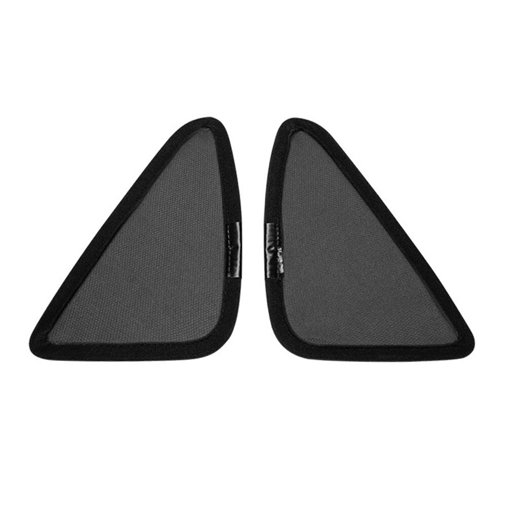 2 X Shade Net Triangular Window Shade Suitable for 17-22 for Model Y Nylon Black - n