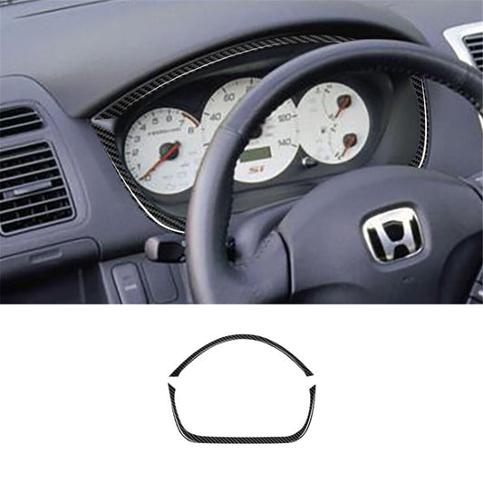 Red Carbon Fiber Center CD Panel Decorative Trim Cover For 3Series F30 13-19 v