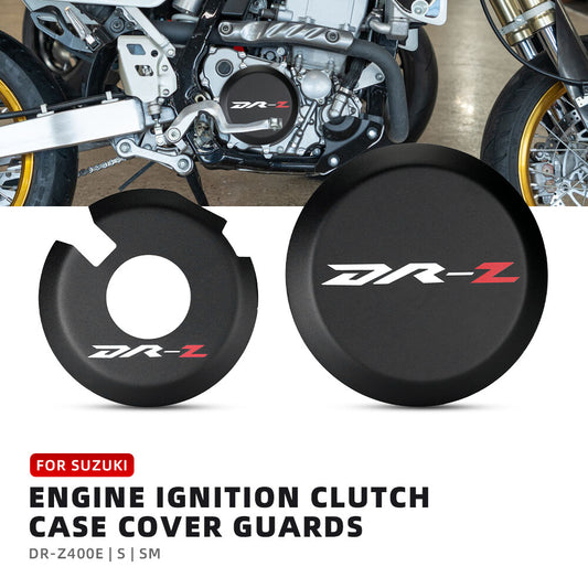 Engine Clutch Case Cover Protector Guards for Suzuki DR-Z400E 400S DRZ400SM Q