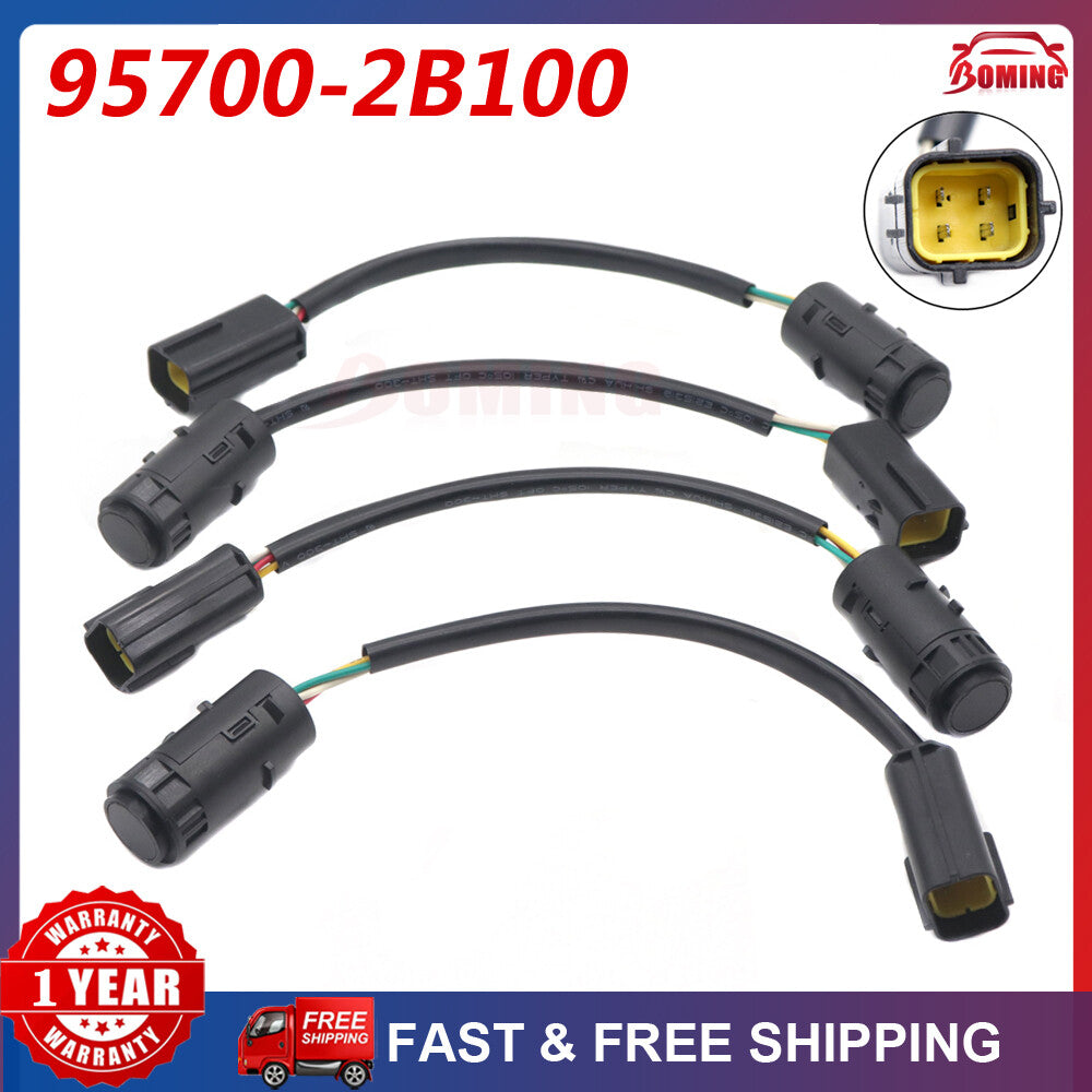 New 4PCS Parktronic PDC Parking Sensor 95700-2B100 for Hyundai Santa Fe for Kia Q