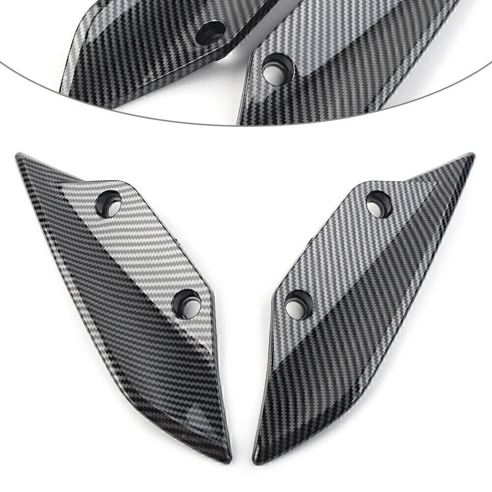 for BMW S1000RR 2009-2014 2010 2011 Carbon Fiber Front Spoiler Winglets Fairing