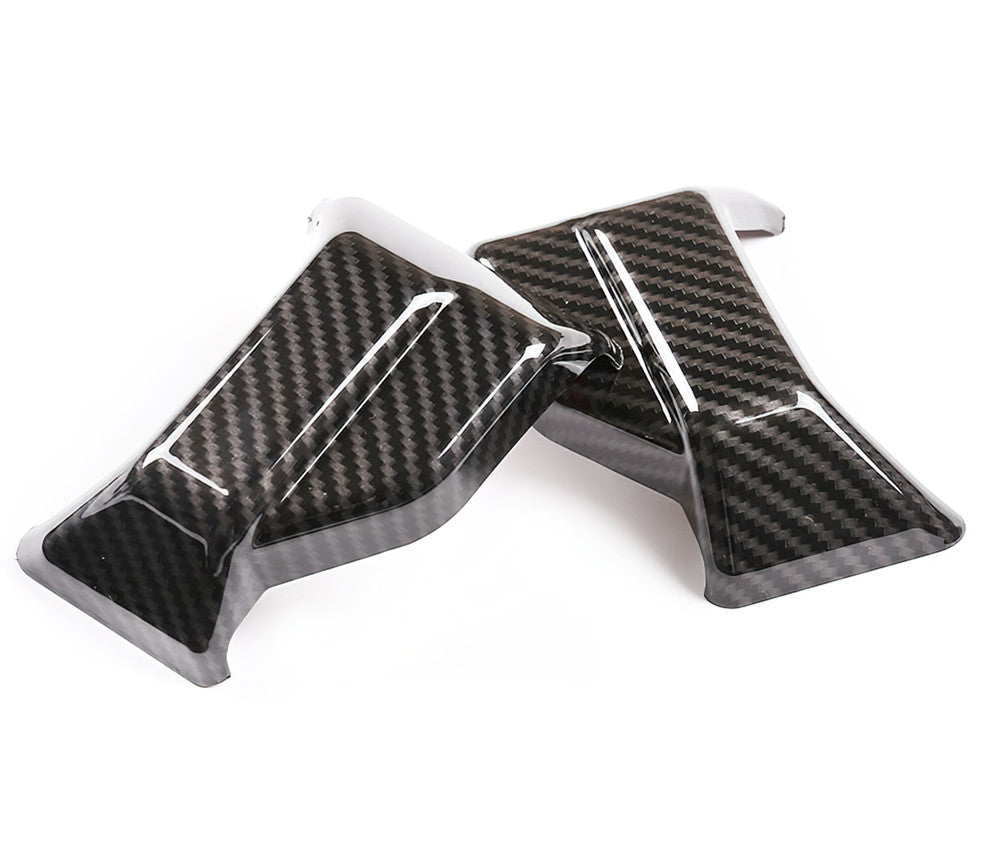 For 19-23 for Benz G-Class W464 G63 Carbon fiber ABS Seatbelt Hole Panel Cover Trim n