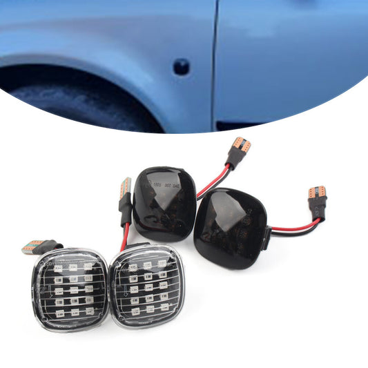 2pc Dynamic LED Side Marker Indicator Light for Audi A3 for SEAT Ibiza Skada Octavia