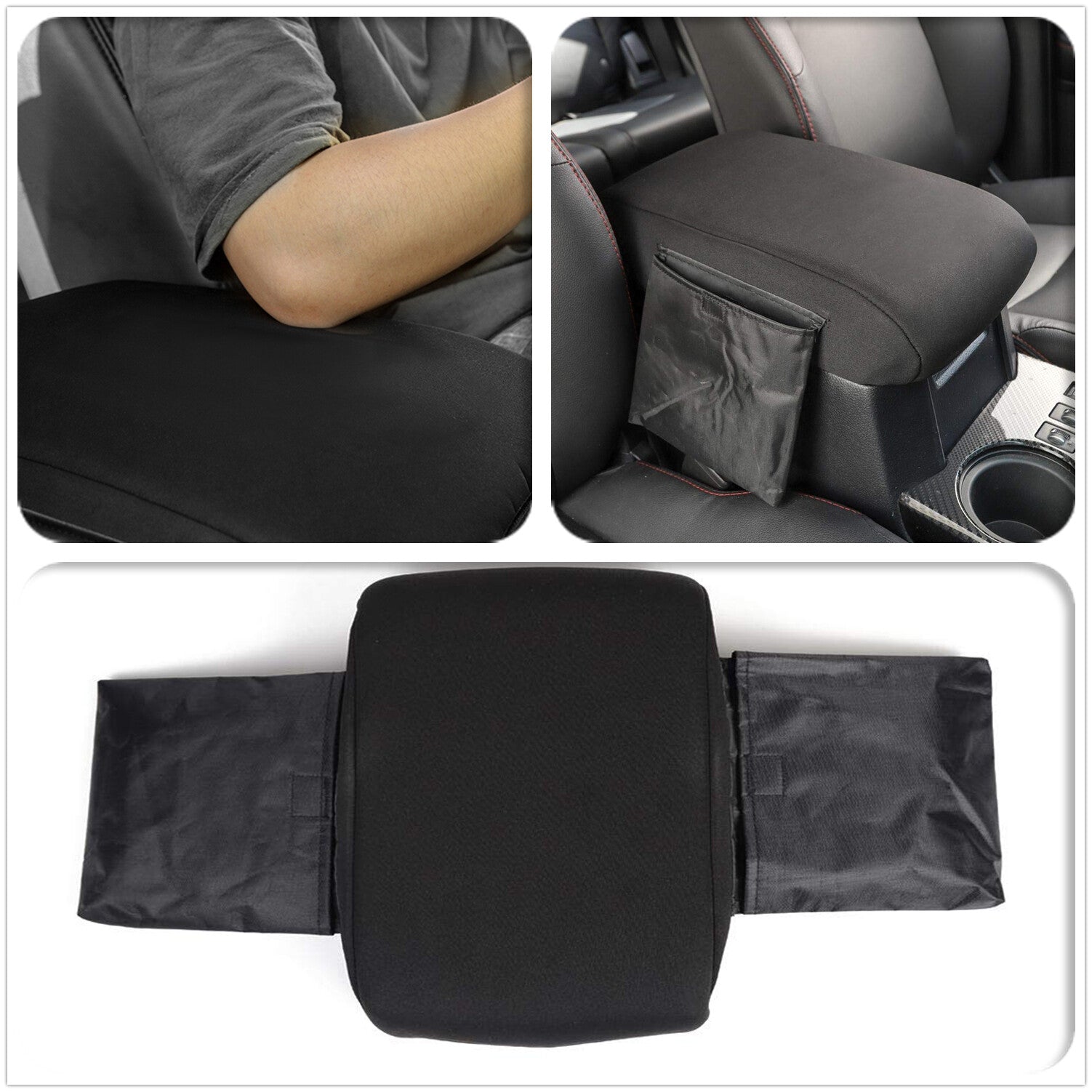 for Toyota 4Runner 2017 2018 2019 Center Console Cover Armrest Pad Accessories