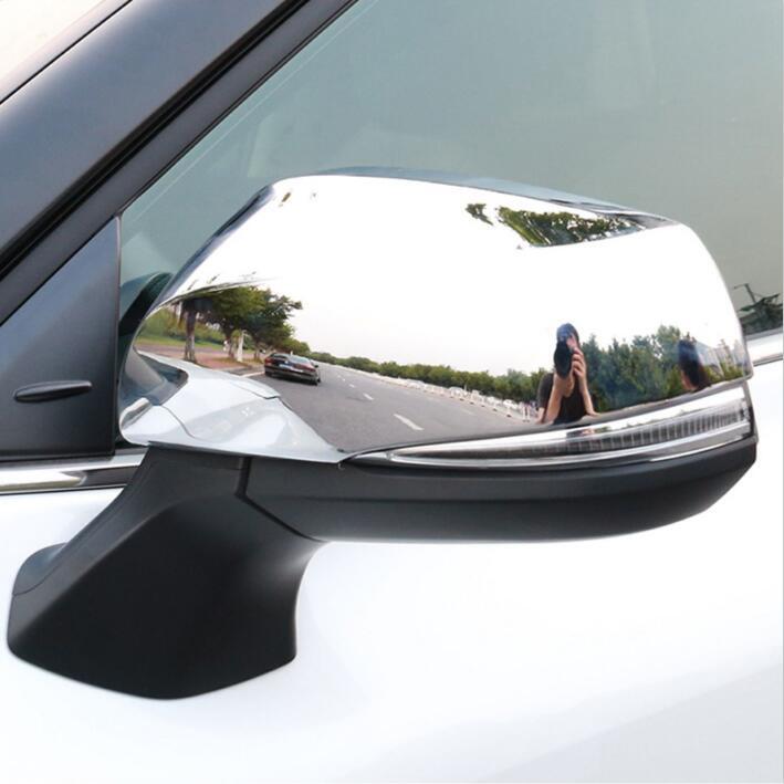 For Grand Highlander 2024 Chrome Side Mirrors Rearview Trim Cover 2PCS v