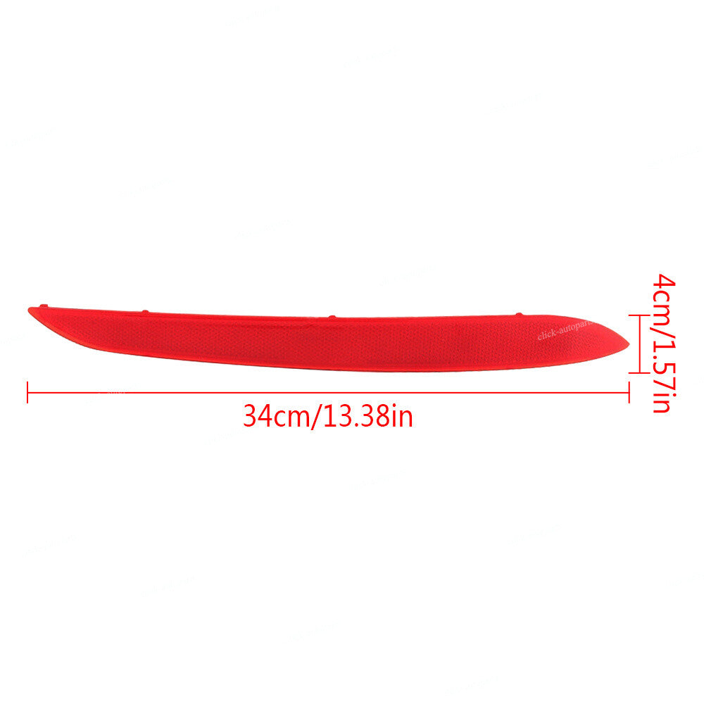 for Hyundai Sonata 2015-2017 Red Rear Tail Left Side Bumper Reflector Light Lamp