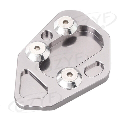 1Pc Big Side Stand Kickstand Plate Pad for BMW F800R HP2 R1200S ALL YEARS Grey Q