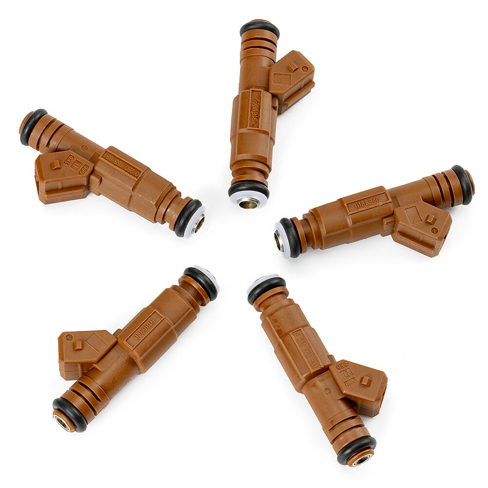 5PCS Fuel Injectors 0280155831 for Volvo S60 S80 C70 V70 XC90 2.4L 2.5L 98-09