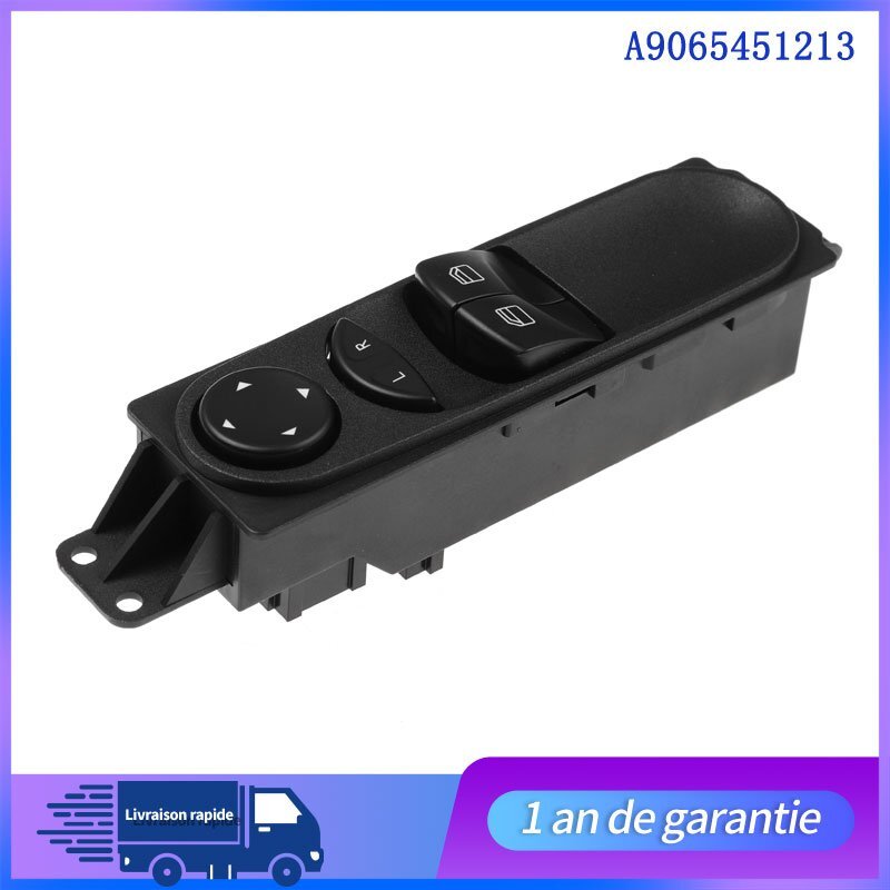 INTERRUPTEUR VITRE COMMANDE POUR for MERCEDES SPRINTER 906 2005-2012 A9065451213 n