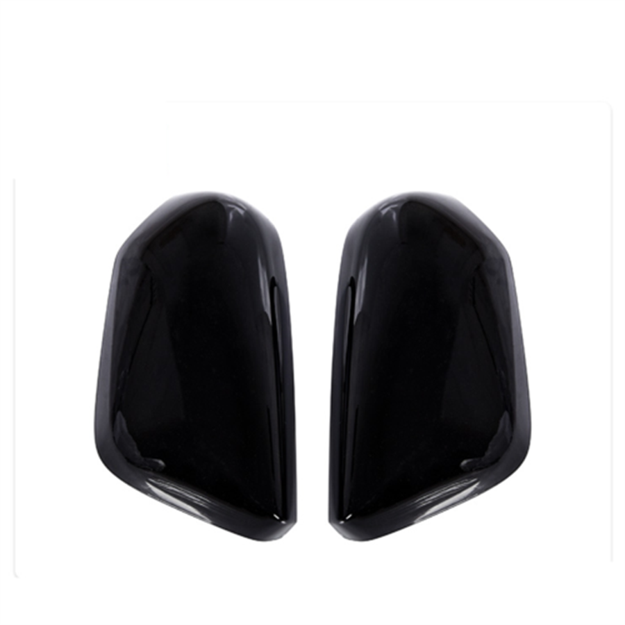 2X for Toyota 2019-2023 for Corolla Piano Black Side Door Rearview Mirror Cover Trim