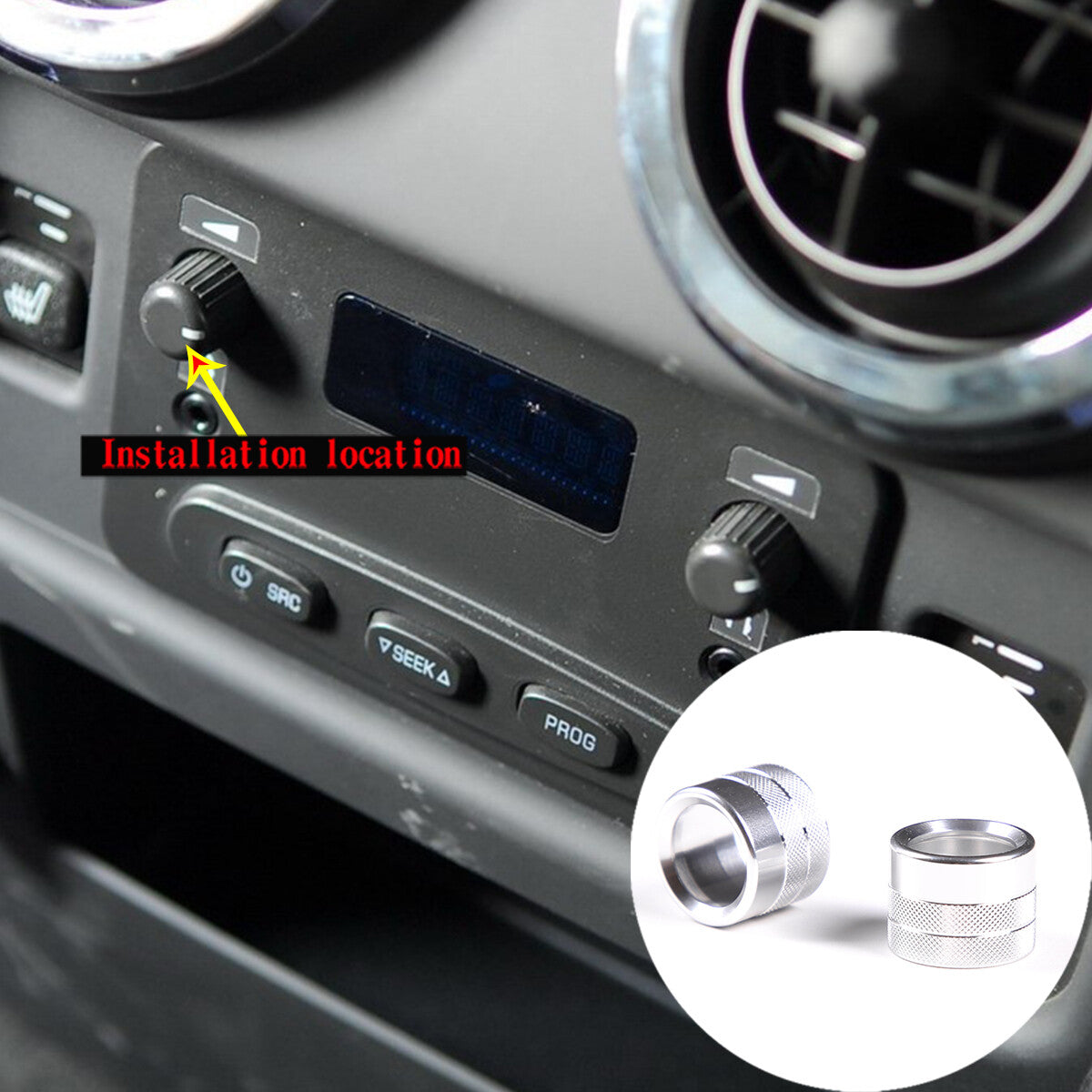 2018 - 2022 for Honda Accord Matte Woodgrain Dashboard L&R Vent Cover- v