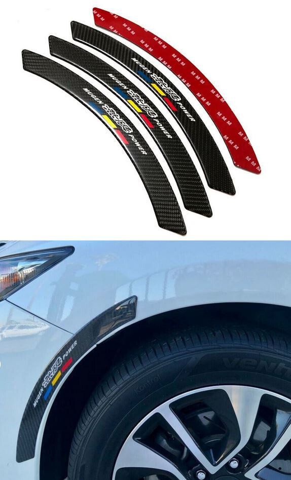 Car wheel arch protector molded stickers by Mugan for Honda 4x