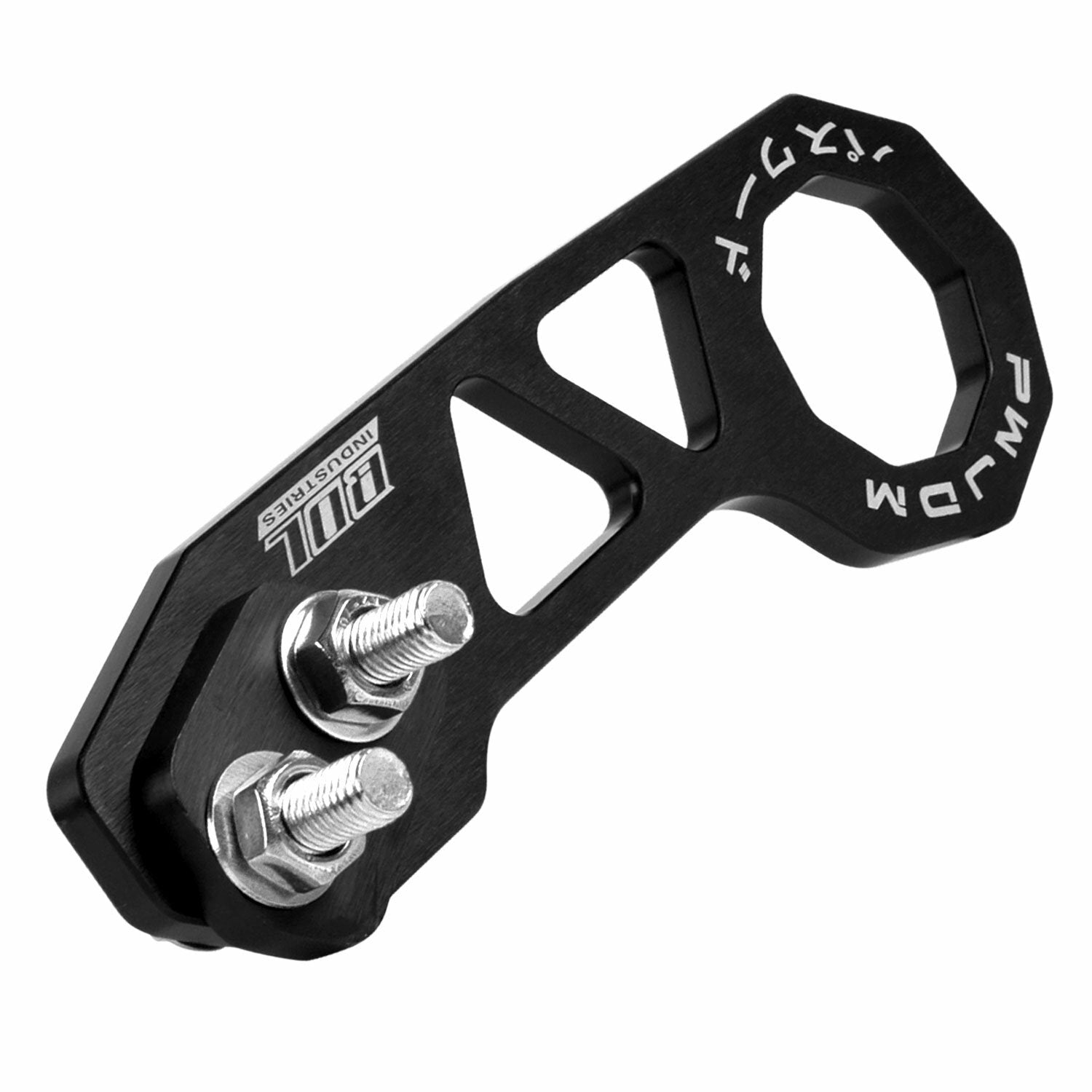 JDM Aluminum Black Racing Trailer Hook Rear Tow Hook for Honda for Acura for Civic for Mazda Q