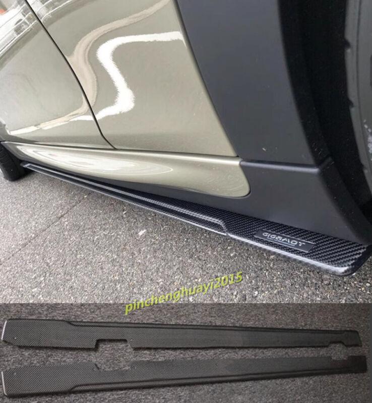 Suitable for Mini Cooper F55 Real Carbon AG style car side skirts, extended boiler 14-24
