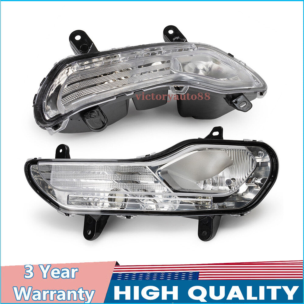 Suitable for Ford Kuga Escape 13-16, dual front bumper fog lights (left + right)