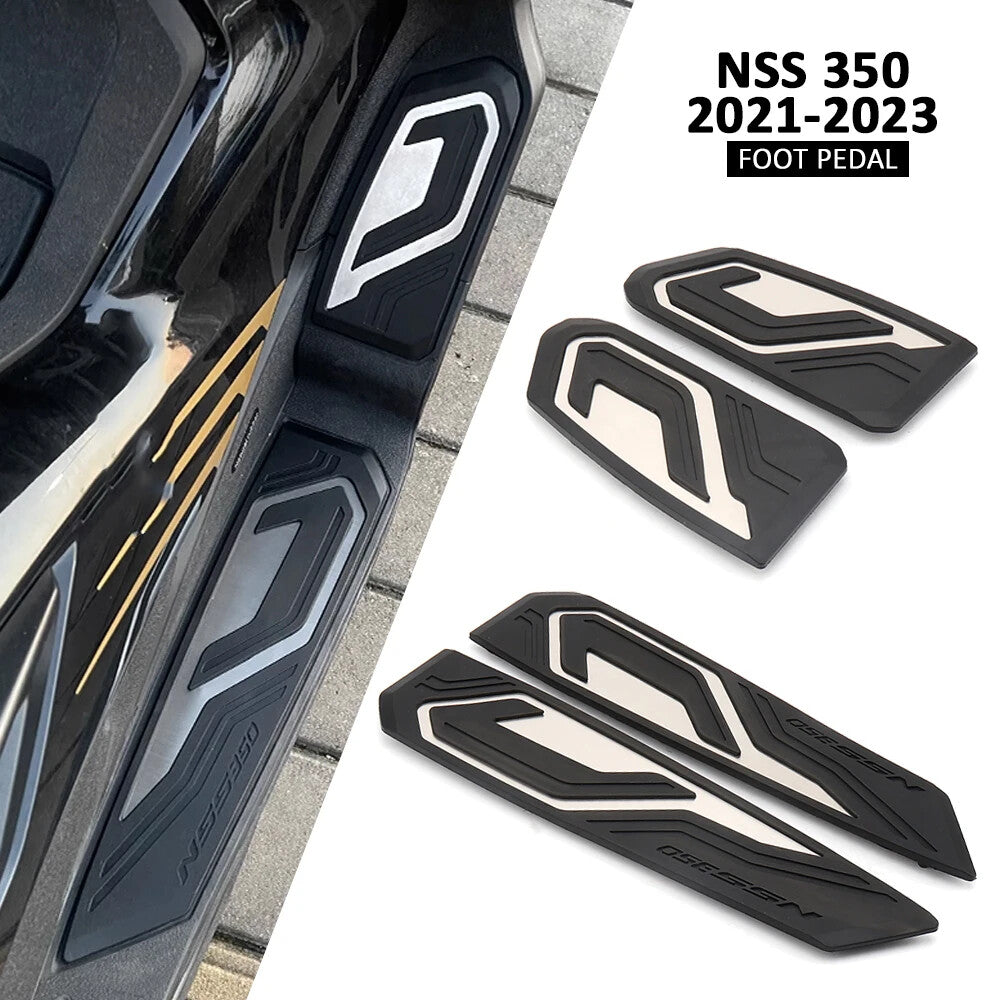 Driver Foot Pegs Footrests Pedals Footpegs Kit for Honda Nss350 Nss 350 2021-23