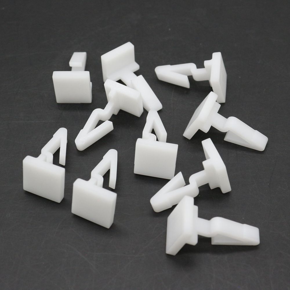 20x 5 mm nylon flange nuts, 10 mm hexagonal, suitable for BMW 16131176747 and for Mercedes-Benz 0039900251