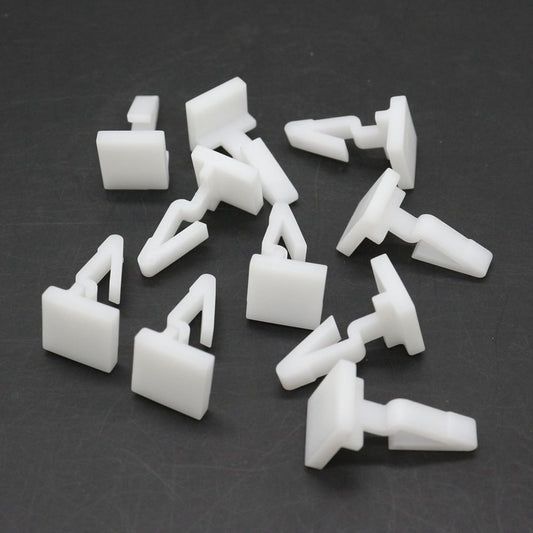 20x 5 mm nylon flange nuts, 10 mm hexagonal, suitable for BMW 16131176747 and for Mercedes-Benz 0039900251