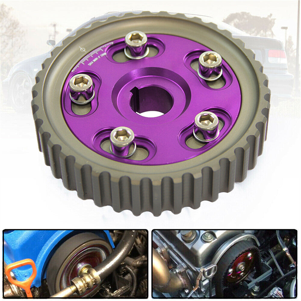 Adjustable Cam Gear Pulley Timing Gear for Honda SOHC D15 D16 D-Series 88-00 PL