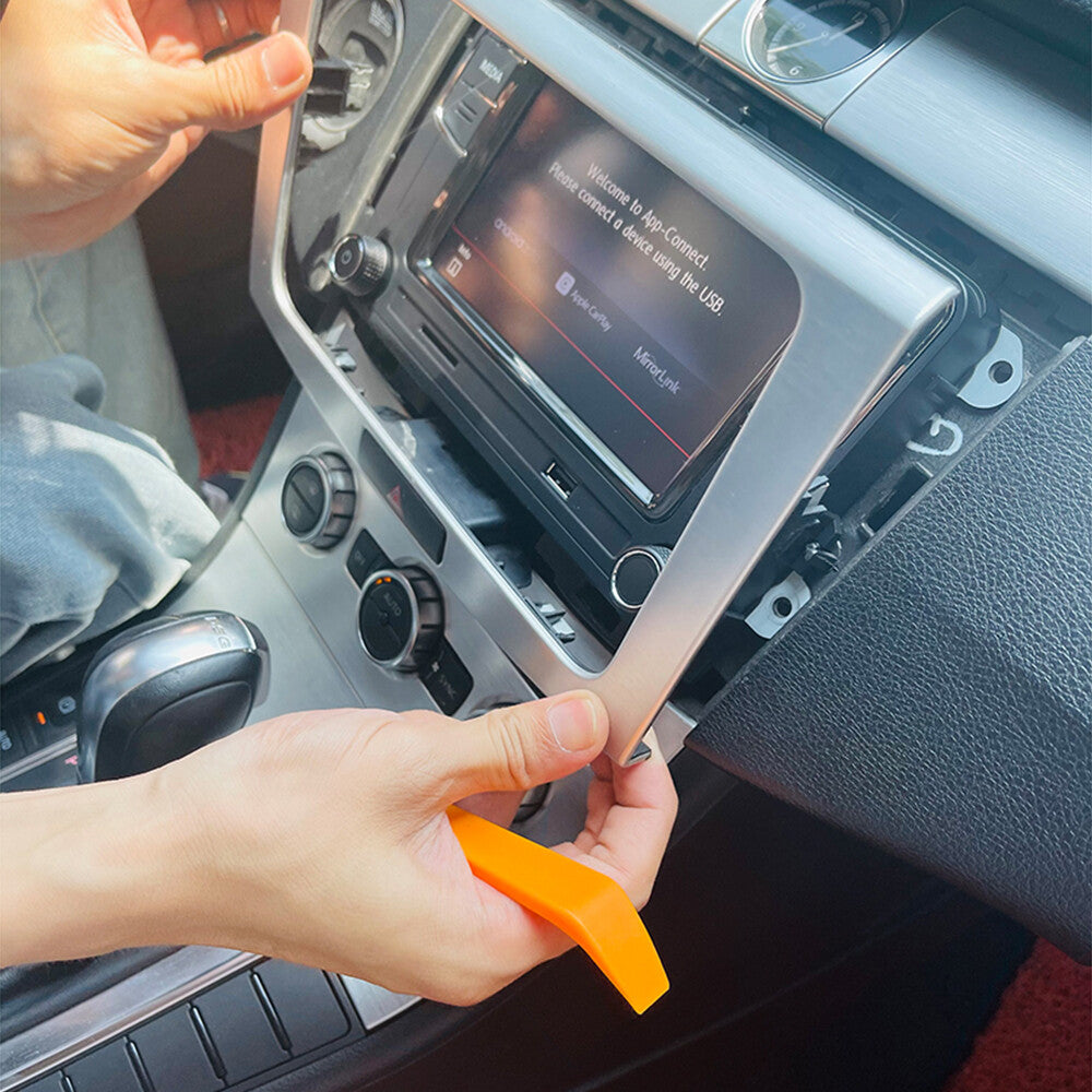 4-Piece Car Radio Dashboard Installation Removal Pry Tool Kit Stereo Door Clip Trim Q