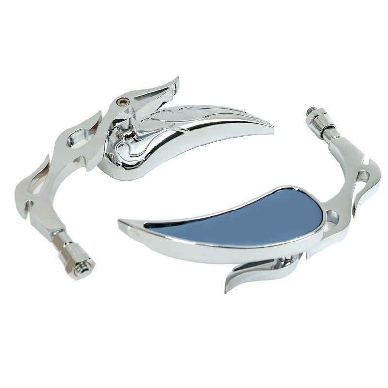 Chrome Motorcycle Rearview Mirrors for Honda Shadow Spirit Aero Ace VT 750 1100 Q