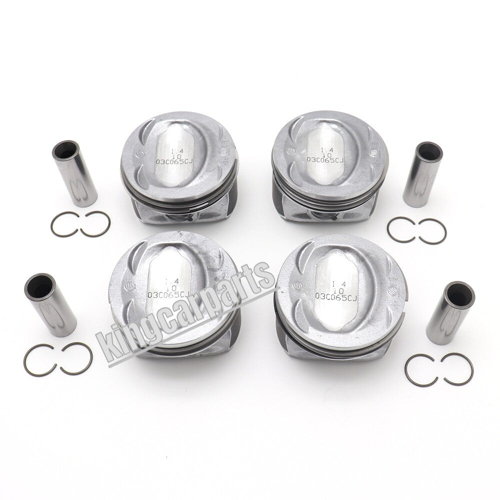 Engine rebuild and overhaul piston kit suitable for Audi 1.4 TSI BMY CTH-