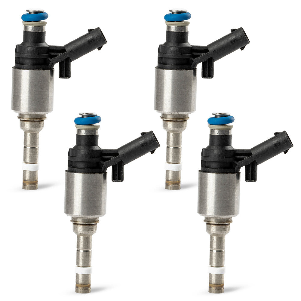 4pcs Fuel Injector 0261500076 for VW T5 Eos CC for Audi for A4 A3 for A5 TT 2.0L Turbo
