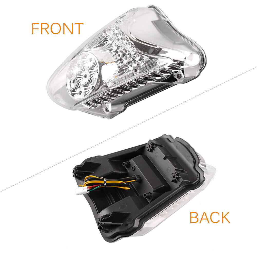 Clear LED Brake Taillight Fit for Suzuki Hayabusa GSX1300R 2008-2013 Q