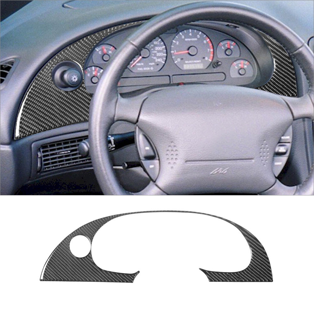 2X Red Carbon Fiber Rear Window Frame Cover Trim For 718 2016-2022 v