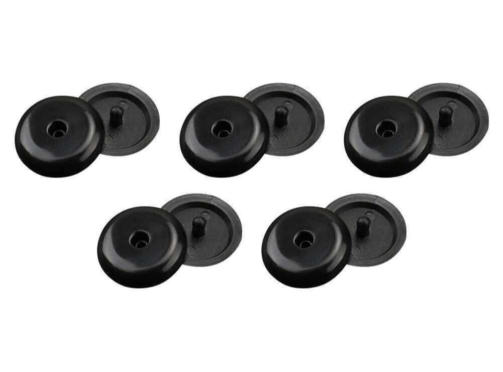 5 Pair Car for Seat Belt Stopper Spacing Limit Buckle Clip Retainer Stop Button Q