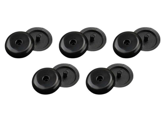 5 Pair Car for Seat Belt Stopper Spacing Limit Buckle Clip Retainer Stop Button Q