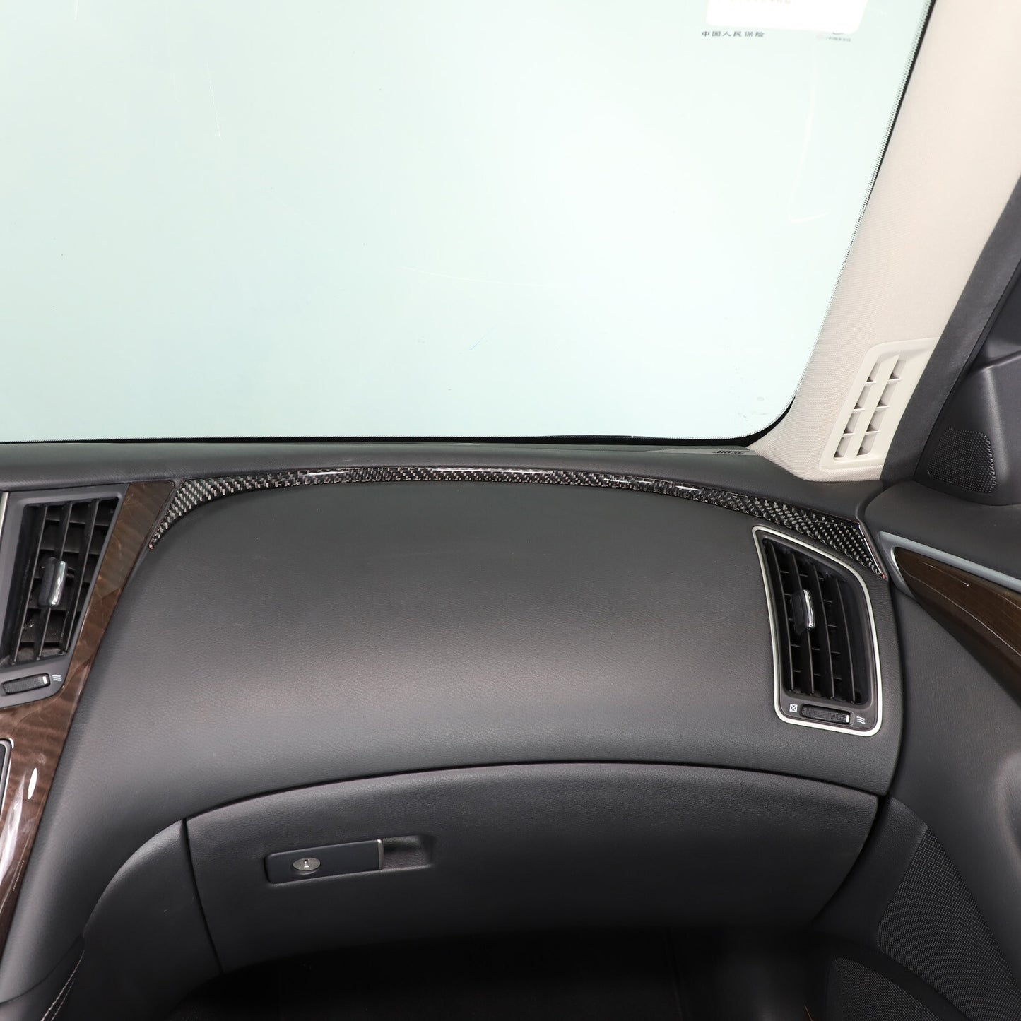 for Tacoma 2024 - 2025 Car Dashboard Vent Cover Trim Carbon Fiber Exterior- v