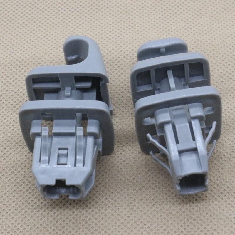 2-Pack for Toyota Highlander for Camry 74348-33040-B0 Gray Sun Visor Bracket Clips
