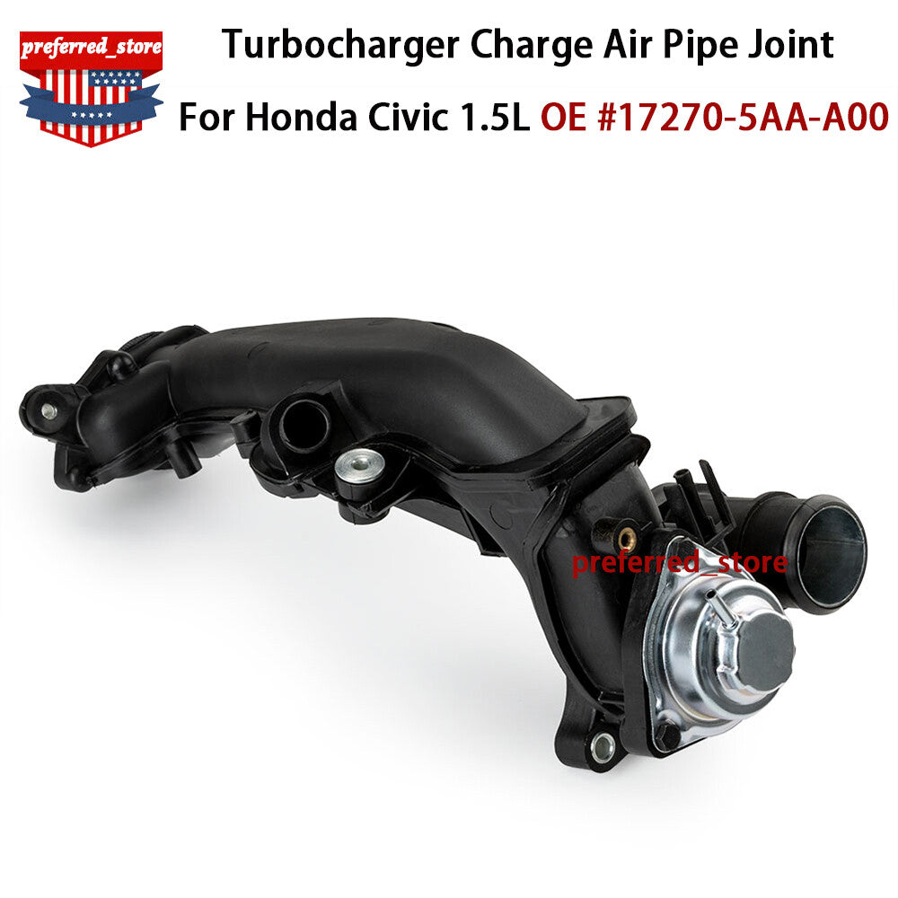 Air hose connector for 2016-2020 for Honda for Civic 1.5L 17270-5AA-H00 turbocharger charging. v