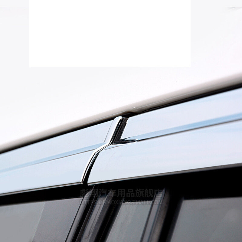 for Lexus GX460 2010-20 Chrome Window Visor Vent Sun Shade Rain Guard Door Visor