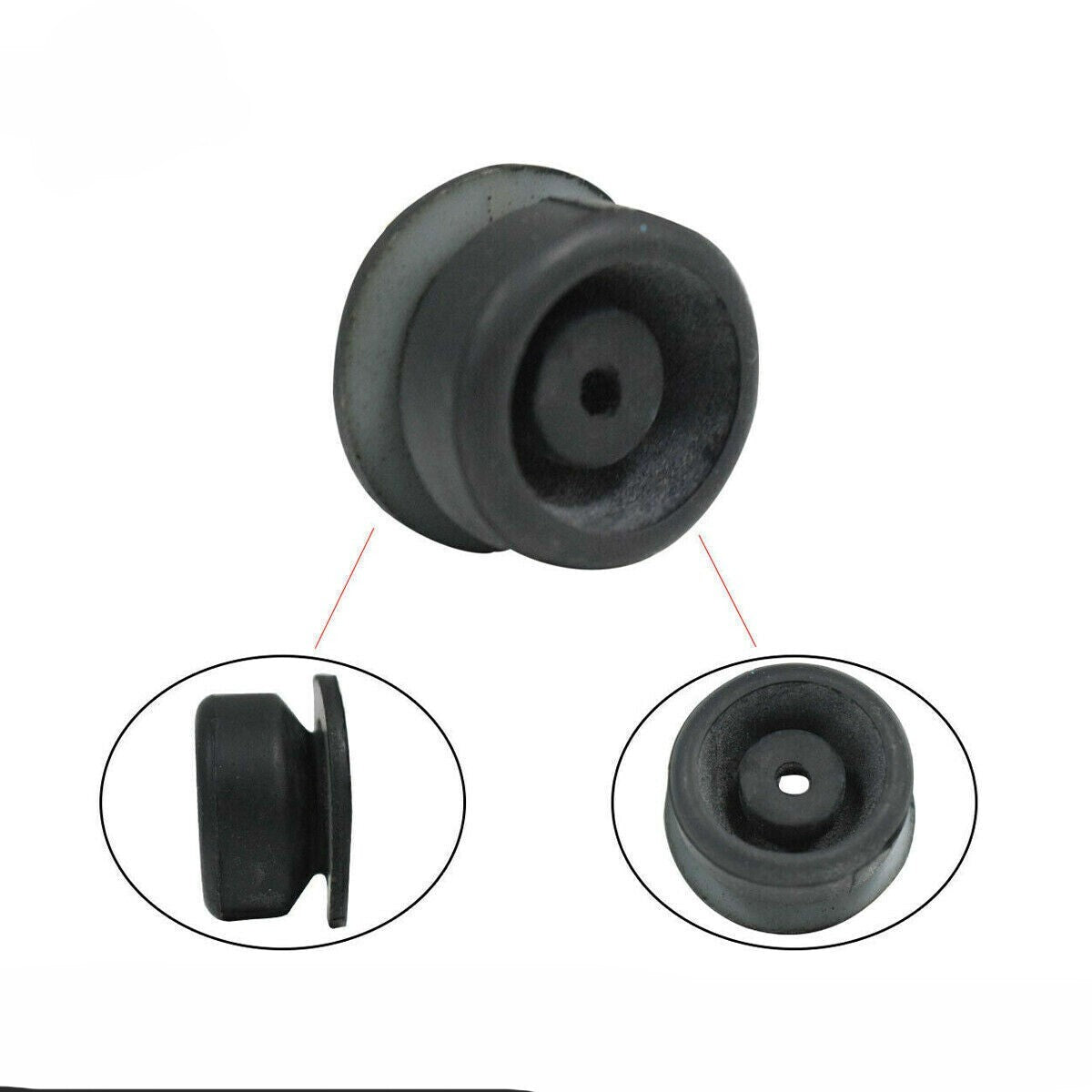 4X Radiator Upper Lower Rubber Cushion Bushing FOR CRV for Civic Accord FIT Pilot