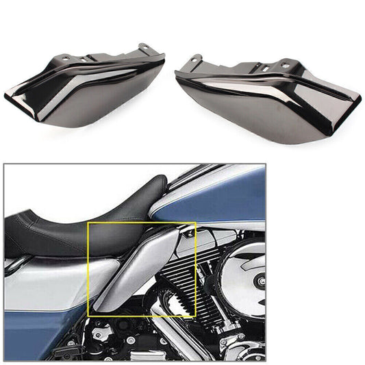 for Harley Touring Street Glide 2009-16 Heat Shield Mid-Frame Air Deflector Trim Q